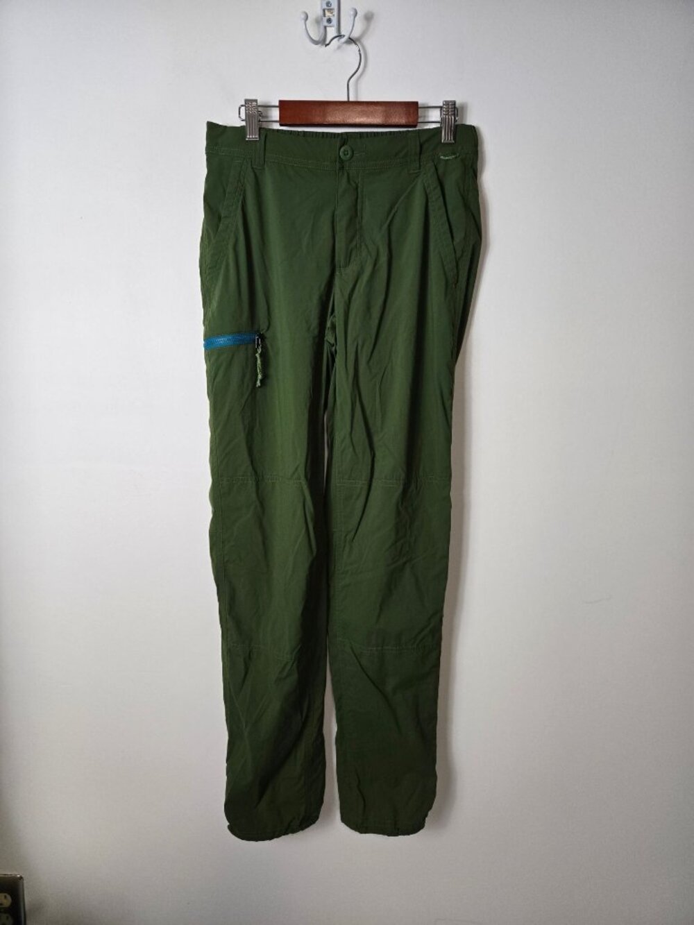 REI Co-op Trailmade Cargo Hikings Pants Women's Size 2 Nylon Green UPF